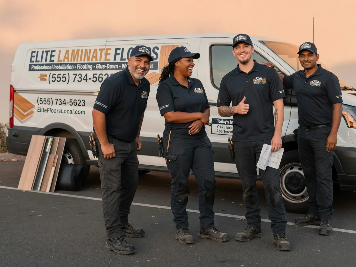 Laminate flooring installation company in Luebbering, MO